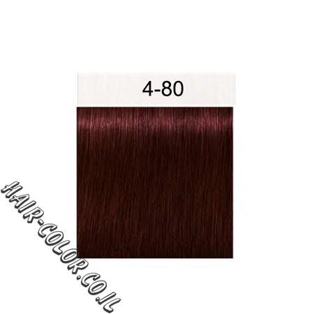 צבע לשיער חום אדום אינטנסיבי 4-80 שוורצקוף