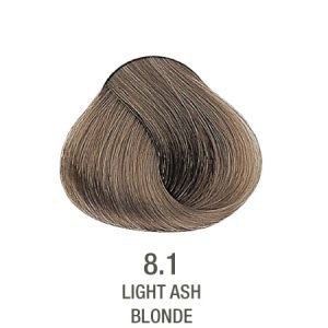צבע לשיער ללא PPD בלונד אפור מנטרל צהוב 8.1